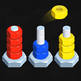 Nuts and Bolts - sort puzzle