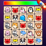 Match Animal- Free Tile master&Match Brain Game